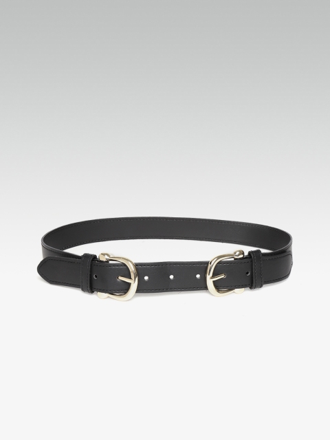 

20Dresses Women Black Solid Belt