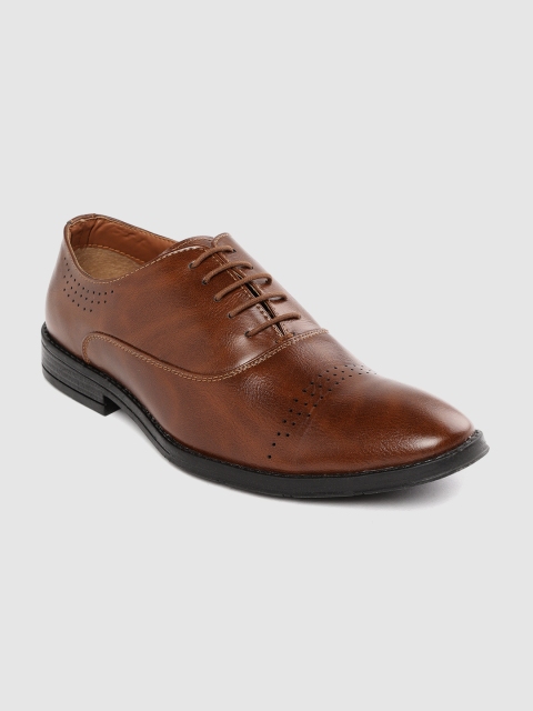 

INVICTUS Men Brown Formal Oxfords