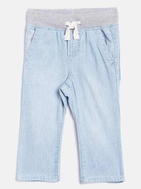 

GAP Boys Blue Slim Fit Faded Denim Trousers
