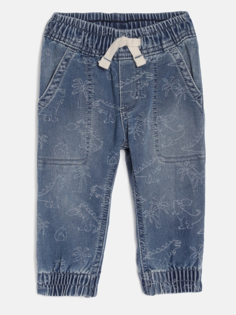 

GAP Boys Blue Jogger Mid-Rise Clean Look Stretchable Jeans