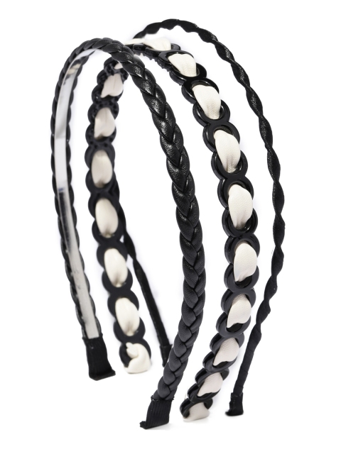 

Ayesha Set of 3 Hairbands, Black