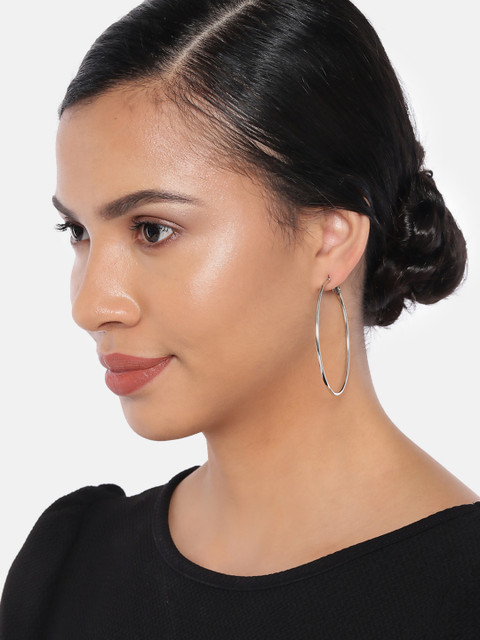 

Ayesha Women Silver-Toned Set of 6 Earrings