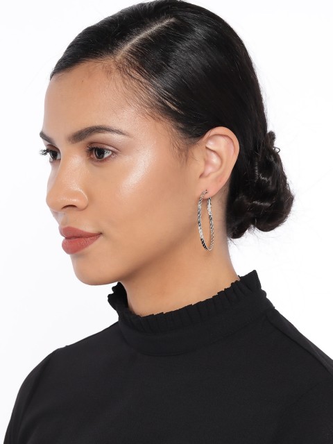 

Ayesha Set Of 6 Earrings, Silver