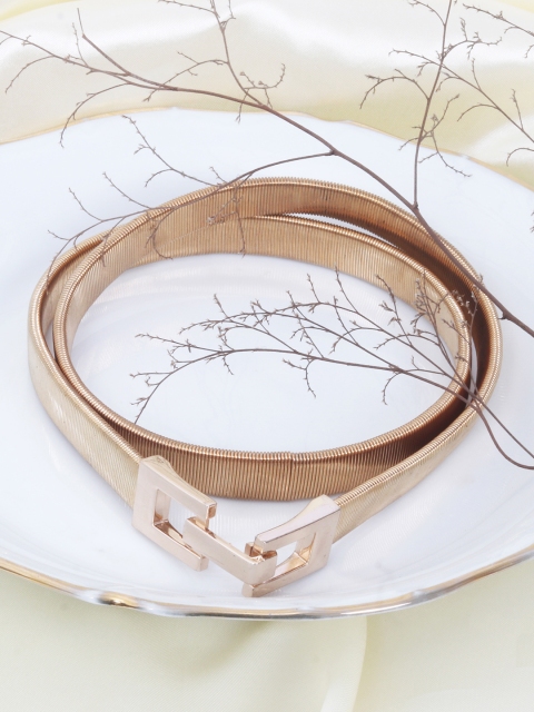 

Ayesha Women Gold-Toned Solid Belt