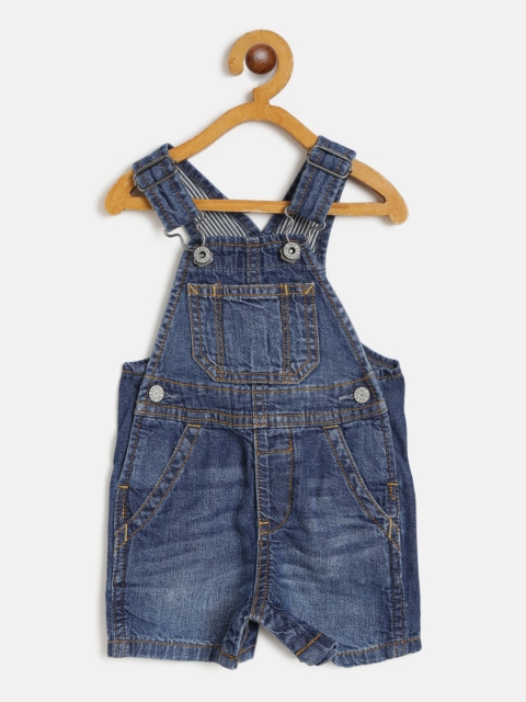 

GAP Boys GAP Boys Navy Blue Washed Denim Dungarees