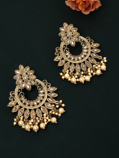 

Rubans Gold-Plated Classic Chandbalis