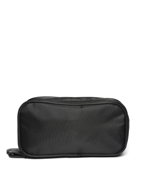 

Purple Crane Women Black Solid Waterproof Cosmetic Pouch