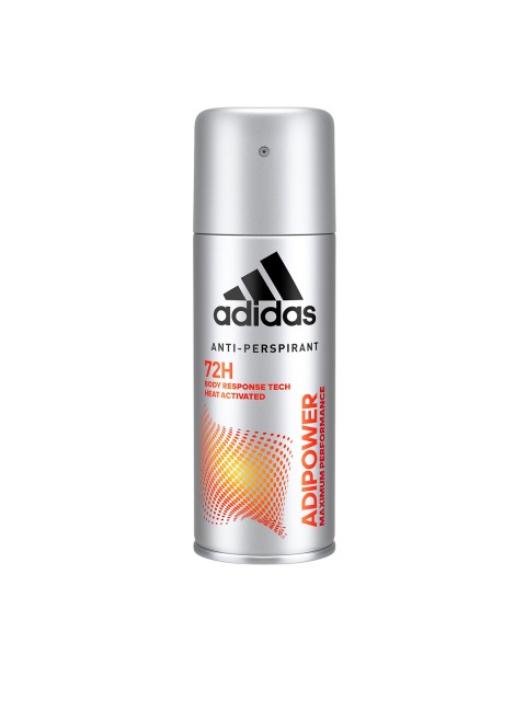 

ADIDAS Men Adipower Maximum Performance 72H Protection Antiperspirant Deodorant 150 ml, Silver