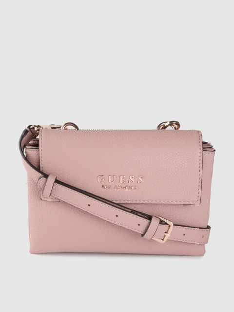 

GUESS Dusty Pink Solid Sling Bag