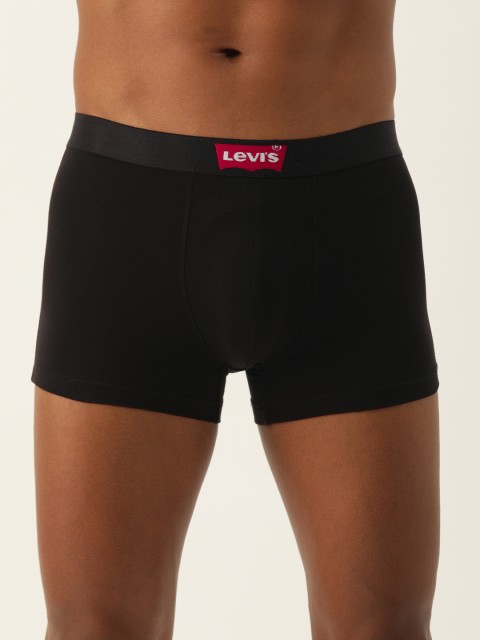 

Levis Men Black Solid Trunk #032-TRUNK-BLK-P1