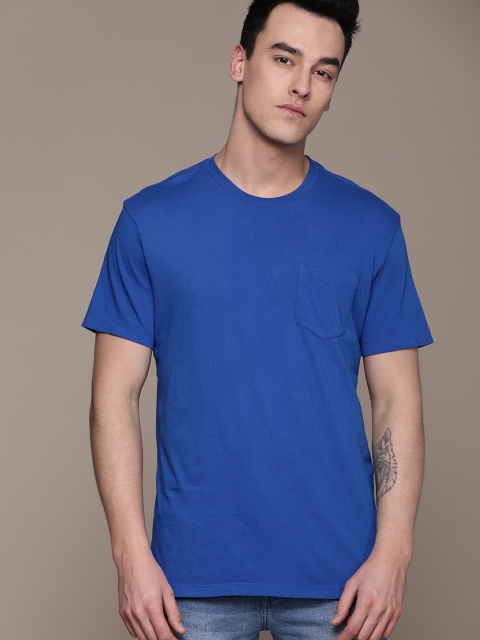 

GAP Men's Pocket T-Shirt, Blue