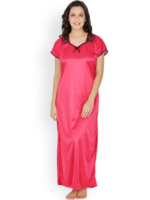 

Klamotten Red Satin Maxi Nightdress X217