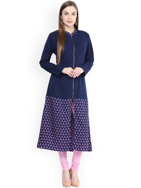 

Bhama Couture Blue Kurta