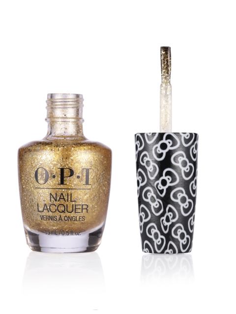 

OPI Glitter All The Way Gold Glitter Hello Kitty Nail Polish 15ml