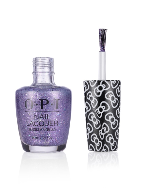 

OPI Pile on the Sprinkles Purple shimmer Hello Kitty Nail Polish 15ml