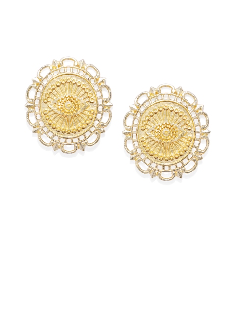 

Pipa Bella Gold-Plated Circular Studs