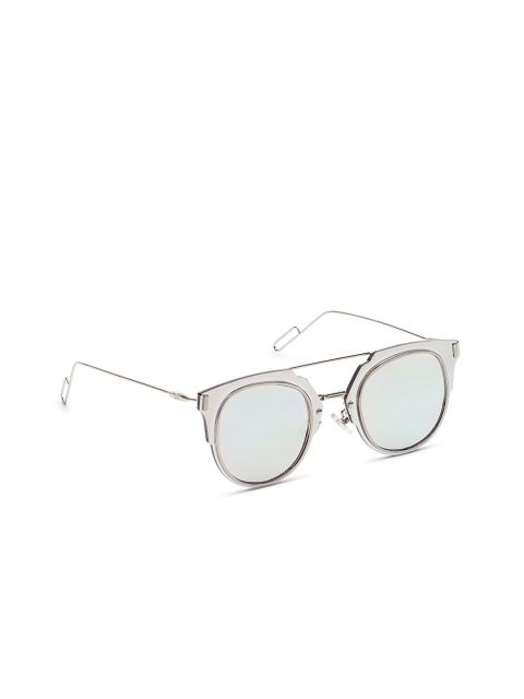 

Floyd Unisex Browline Sunglasses 97029, Fluorescent green
