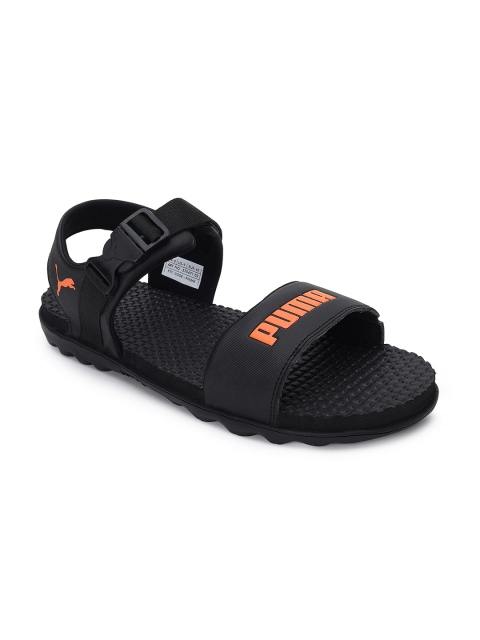 

Puma Men Black Zone Comfort Sports Sandals