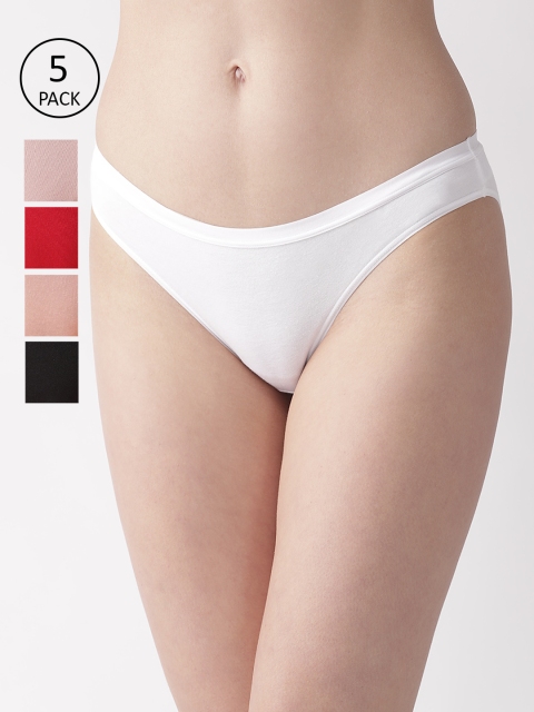 

Marks & Spencer Women Pack of 5 Basic Briefs T617004B, Peach
