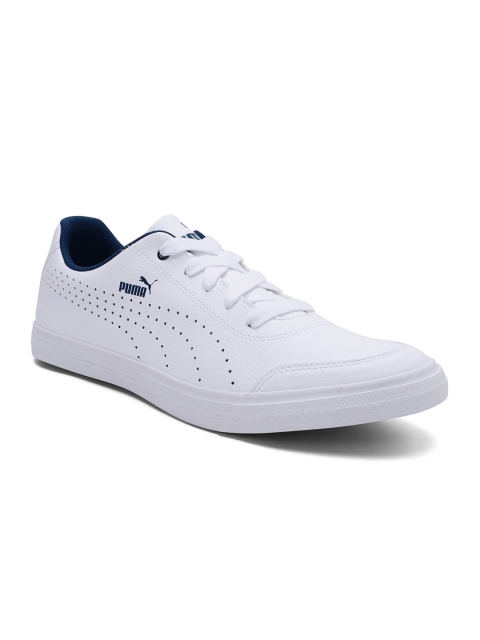 

Puma Men White Court Maze Vulc SL V4 IDP Sneakers