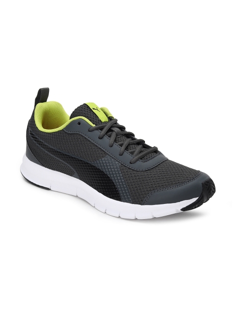 

Puma Men Charcoal Grey Whisk IDP Sneakers