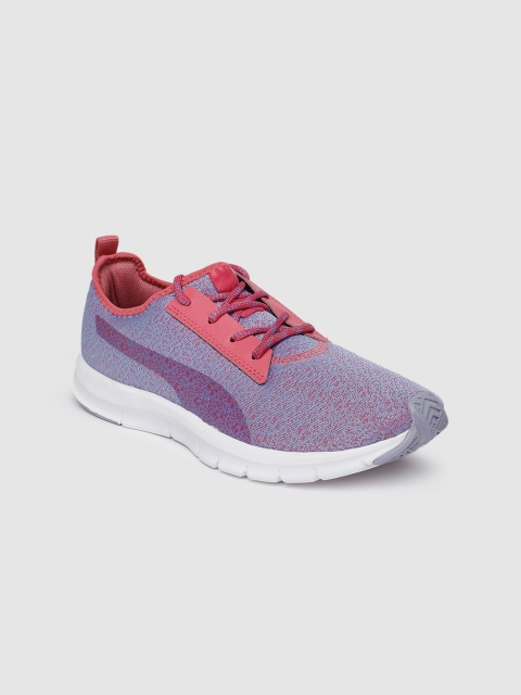 

Puma Women Purple Flexracer HM Sneakers, Peach