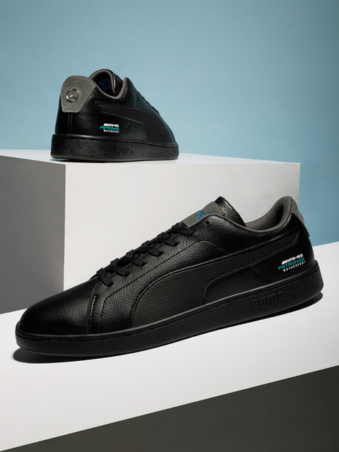

PUMA Motorsport Unisex Black Mercedes AMG Petronas Smash V2 Sneakers