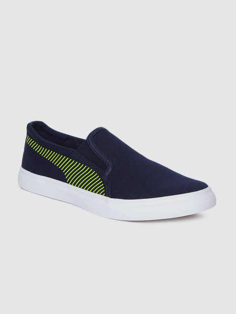 

Puma Men Navy Blue Maximus Slip-On Sneakers