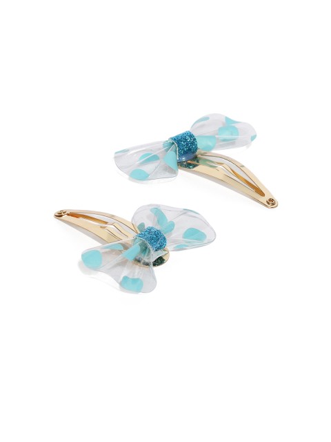 

Toniq Kids Set of 2 Tic Tac Hair Clips, Blue
