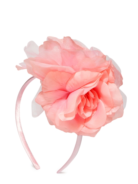 

Toniq Kids Girls Peach-Coloured Floral Hairband