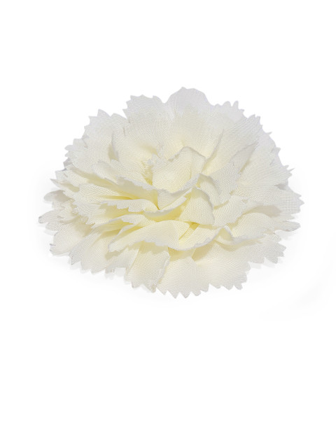 

Toniq Kids Off-White Embellished Flower Alligator Hair Clip