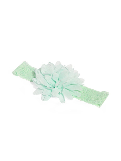 

Toniq Kids Girls Mint Green Floral Hair Band