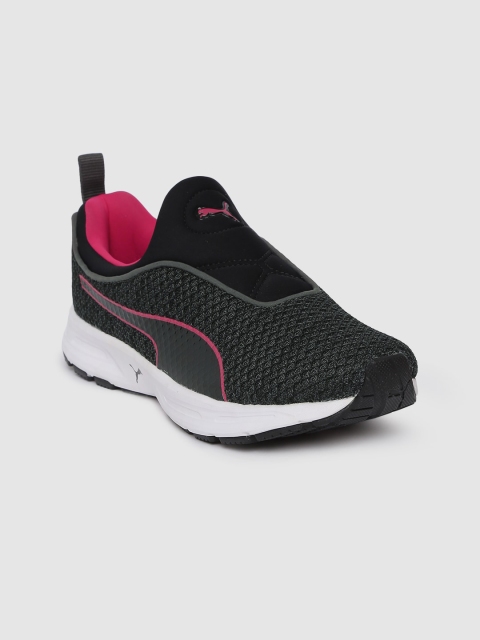 

Puma Women Grey Rive MU Running Slip-on Shoes