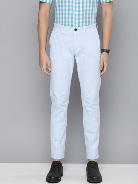 

Indian Terrain Men Blue Brooklyn Slim Fit Solid Chinos