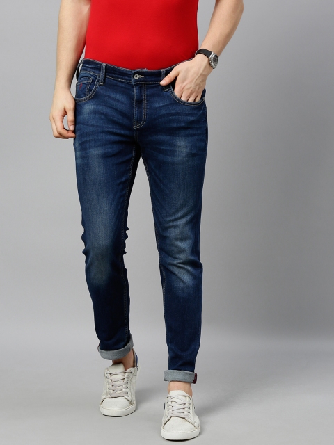 

Indian Terrain Men Blue Brooklyn Fit Low-Rise Clean Look Stretchable Jeans