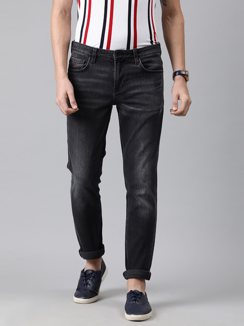 

Indian Terrain Men Grey Brooklyn Slim Fit Low-Rise Clean Look Jeans
