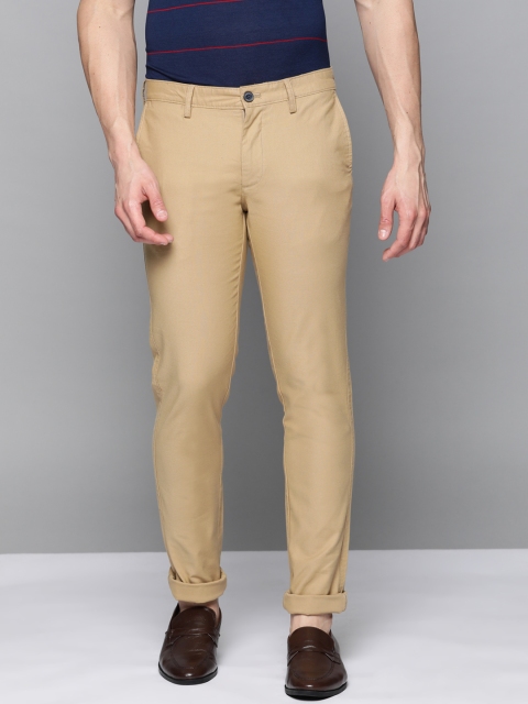 

Indian Terrain Men Khaki Brooklyn Slim Fit Chinos Trousers