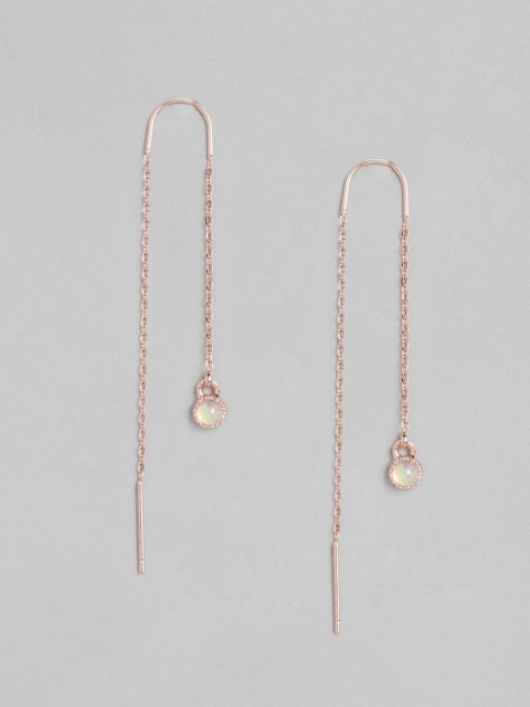 

Accessorize Rose Gold Plated Classic Drop Earrings