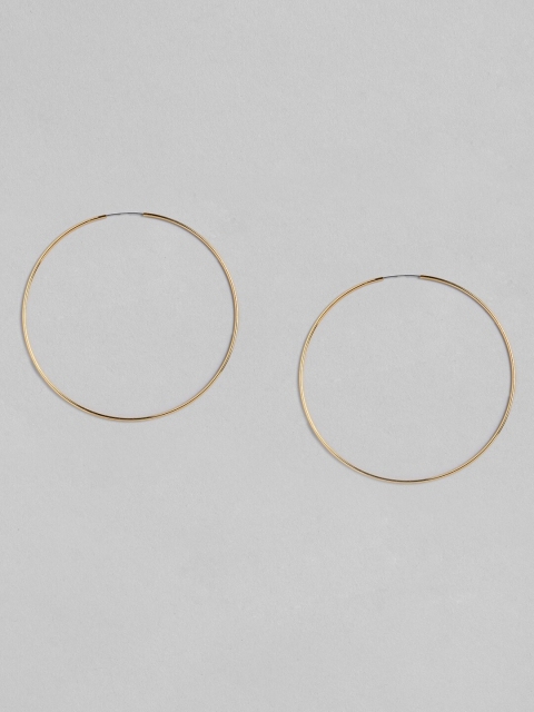 

Accessorize Gold-Plated Circular Hoop Earrings