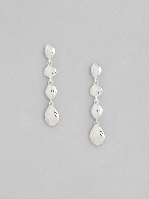 

Accessorize Silver-Toned Classic Drop Earrings