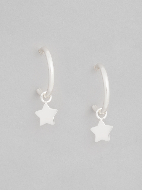 

Accessorize 925 Sterling Silver Circular Hoop Earrings