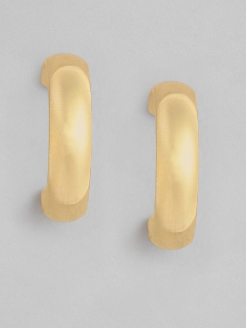 

Accessorize Gold-Plated Circular Half Hoop Earrings