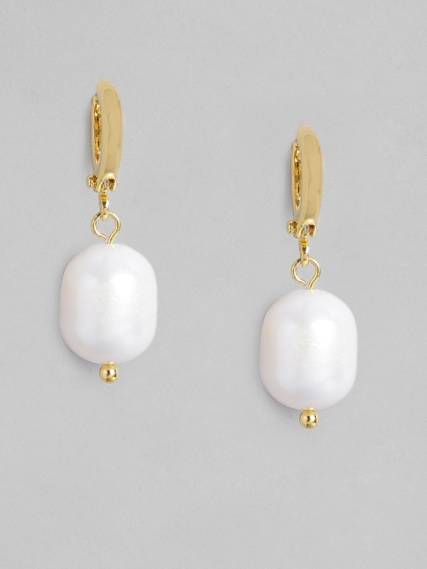 

Accessorize Gold-Plated & White Spherical Drop Earrings