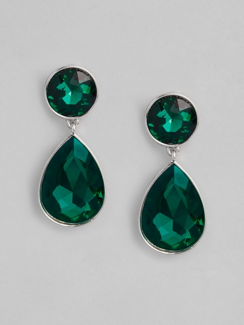 

Accessorize Green Teardrop Shaped Drop Earrings