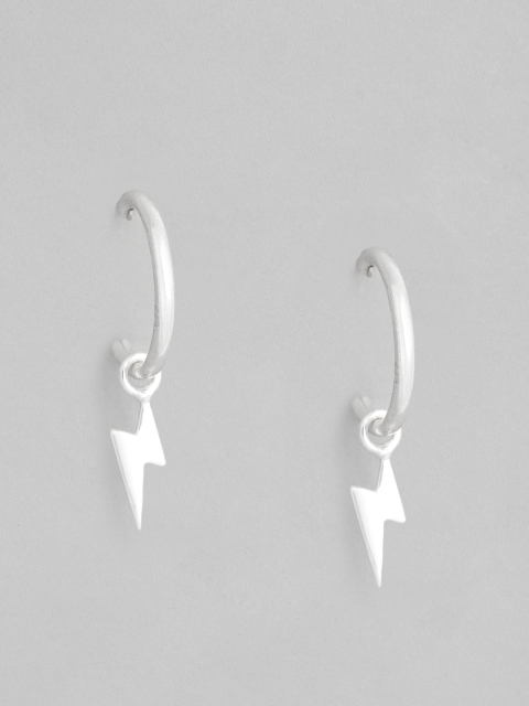 

Accessorize 925 Sterling Silver Circular Hoop Earrings
