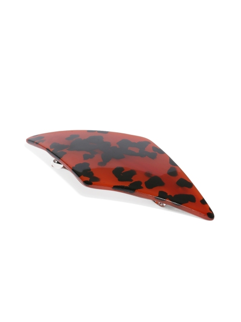 

Accessorize Red & Black Printed French Barrette