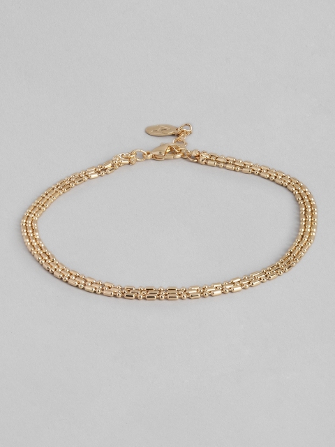 

Accessorize Women Gold-Toned Layered Anklet