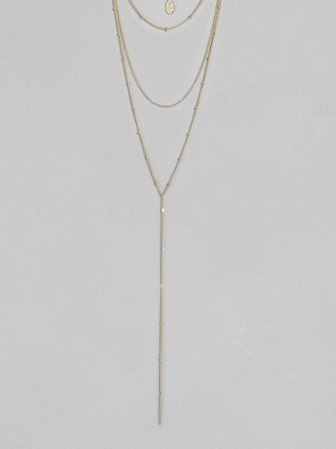 

Accessorize Women Gold-Toned Layered Chain
