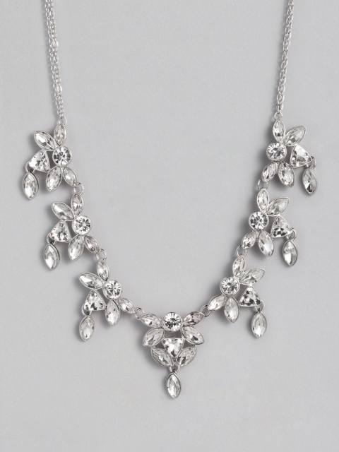 

Accessorize Silver-Toned Studded Collar Necklace