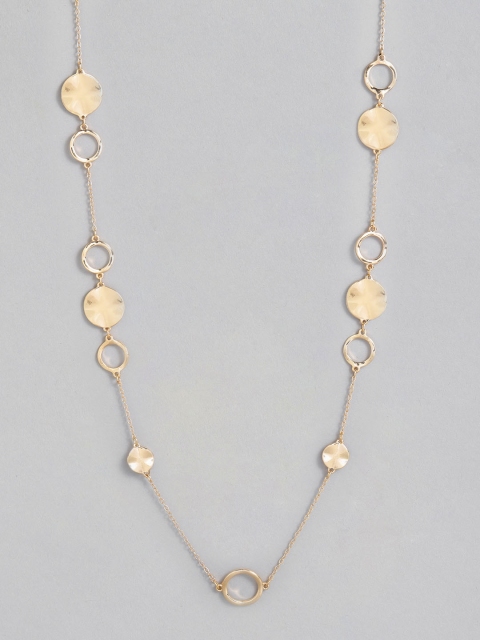 

Accessorize Gold-Toned Beaten Coin Station Necklace